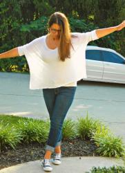 Jeans And A White T-Shirt