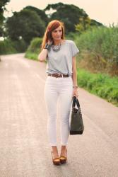3 Ways to Wear White Jeans in the Summer