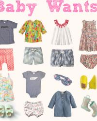 Baby Clothing Wants