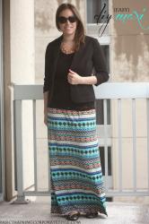 Simple Maxi Skirt: Tutorial