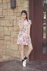 (Motel Rocks Morris Flower dress, Daniel Wellington Classic...