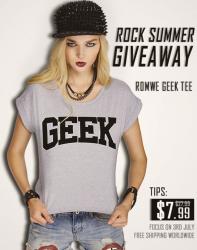 Geek tee giveaway