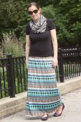 How I Wear My: Picnic Style ~ Maxi Skirt