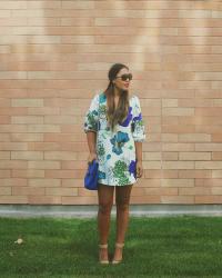 BLUE FLORALS