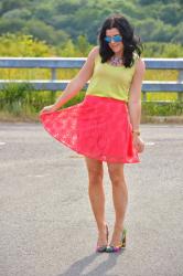 Wearing Neon (&passion 4 fashion linkup)