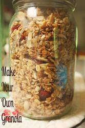 Something Tasty {Homemade Granola}