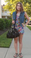 Mix It Mondays: Floral Romper