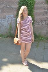 OOTD: Colorful Dress & Earrings