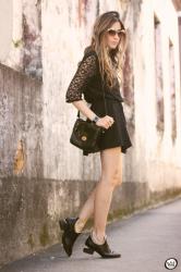 Look du jour: Black & Gold