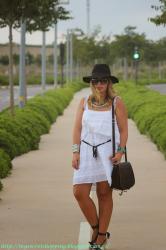 White dress