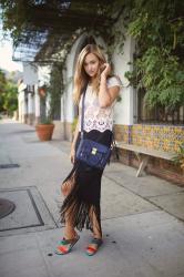 fringe and lace