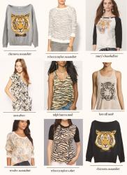 Shopping the Tiger Trend