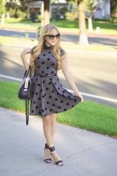 Work Wednesday - Polka Dot Dress