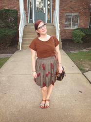 Sept 12: Houndstooth {Visiting Bianca, Day 2!}