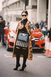 London Fashion Week AW 2014....Miroslava