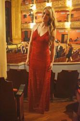 {Outfit}: Red Carpet for Les Misérables