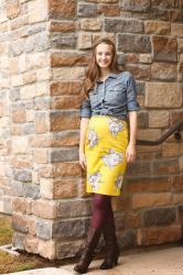 Frugal Fall: Part 2 - Transform a Summer Dress