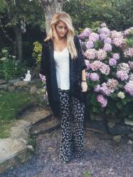 INSTAGRAM OUTFIT #2: FLORAL FLARES