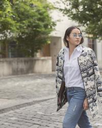 Boyfriend Jeans and White Shirt