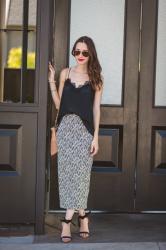 styling a midi skirt