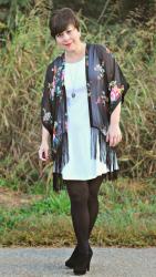 Fall Kimono Look 