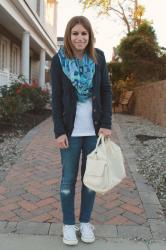 Mix It Mondays: Navy Boyfriend Cardigan