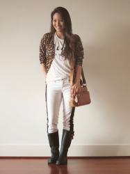 Remix:  The Leopard Cardigan