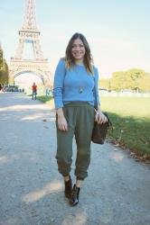 Slouchy Pants in Paris