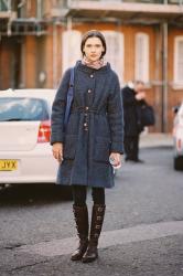 London Fashion Week AW 2014....Iana