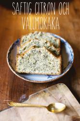 Citron och vallmokaka – recept