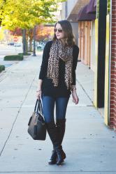 Mizzou Style | Leopard Scarf