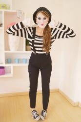 {Halloween}: Last Minute Homemade Mime Costume