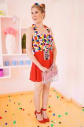 {Halloween}: Homemade Gumball Machine Costume