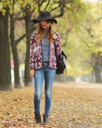 The aztec printed jacket - Estocolmo