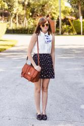 sunny florida in polka dots!