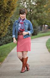 Denim, Plaid, & Stripes 