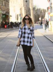 PLAID SHIRT IN GHENT | FLANDES BLOGGER TRIP