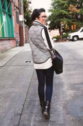 THE herringbone vest