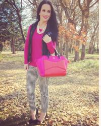 Pink + Checks: a day with W 

Happy Monday! 

Just a quick look...