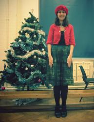 Thrifty Christmas outfit