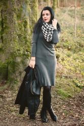 Passion 4 Fashion Linkup, and some Grey, Black & Houndstooth