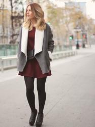 GREY AND BURGUNDY | Y SORTEO #PORMICARABONITA