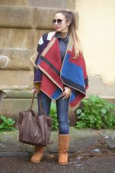 La mia mantella low cost in stile Burberry 