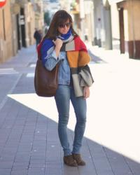 Look. Capa · Poncho · Bufanda