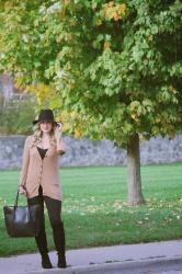 Fall Chic - Floppy Hats and Over the Knee Boots 