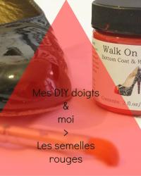 DIY: Les semelles rouges 