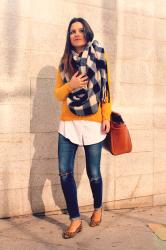 Mustard sweater