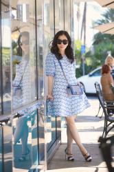 Back to LA: Summer Printed Dress