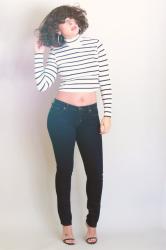 Striped Crop Top