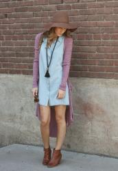 Maxi Cardi and Denim featuring Red Clover Boutique + a $50 Gift Card Giveaway! 